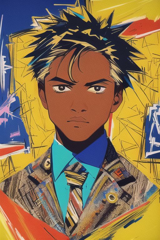 An image depicting Jean-Michel Basquiat